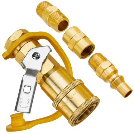 1/4” RV Propane Quick Connecting Fitting