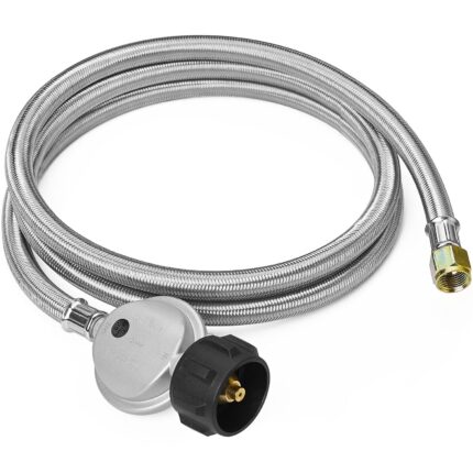 6 Feet Propane Hose with Regulator